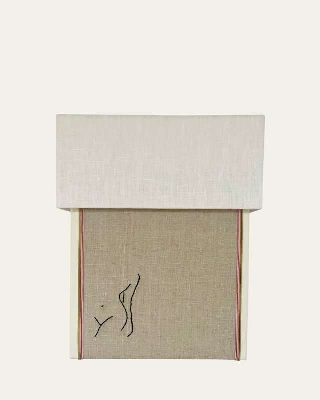 Alma #2 Embroidered Reversible Wall Light, 16"